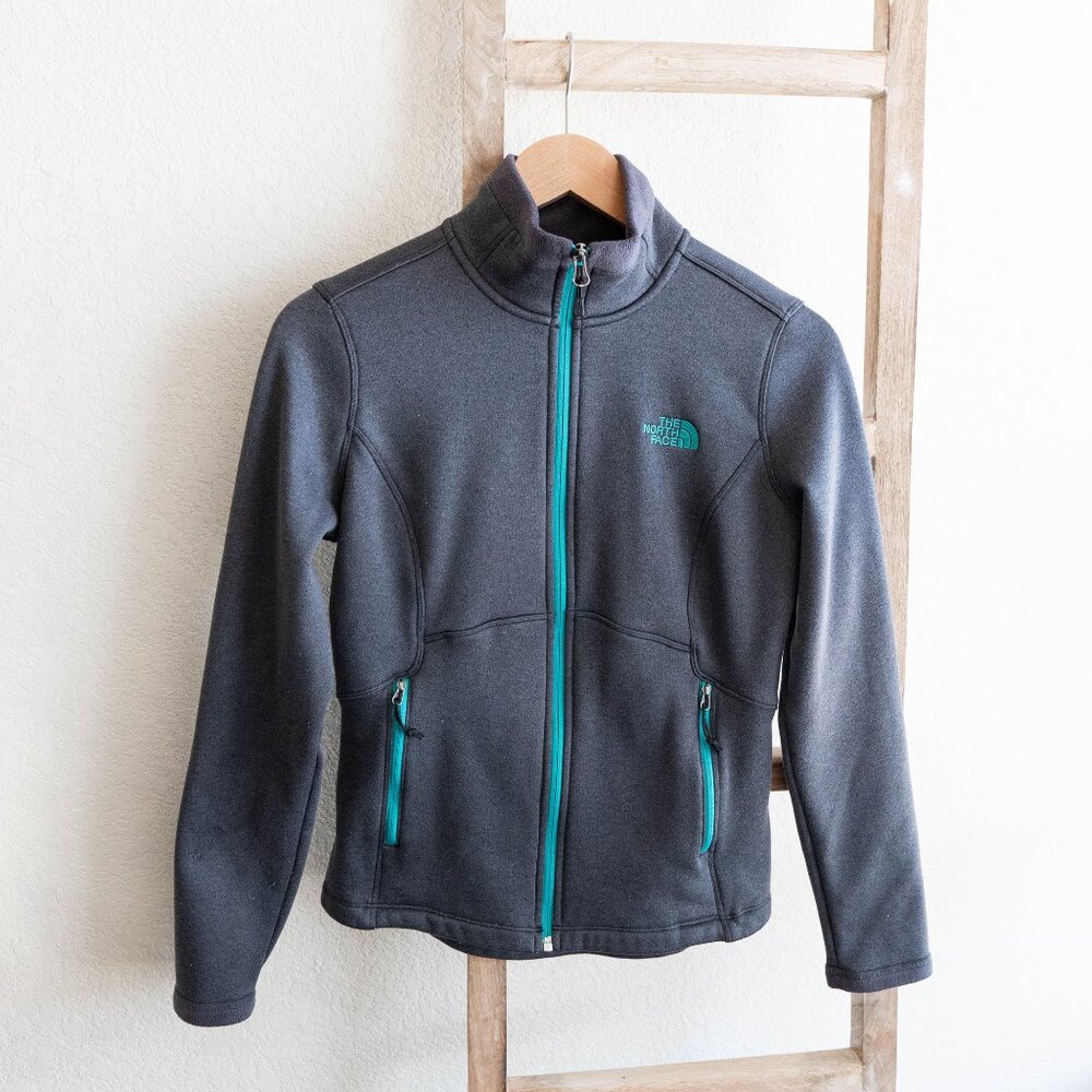 The North Face Women's Size Small Agave Full Zip Softshell Jacket